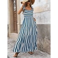 thumbnail image 3 of PRETTYGARDEN Women Dresses Summer Floral Sleeveless Maxi Dress Casual Spaghetti Strap Tiered Flowy Beach Long Dress, 3 of 9