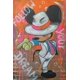 thumbnail image 1 of Graffiti Fashion Mickey Dance Mouse Funny Art Canvas Prints Disney Poster Pictures On Wall Decorative Painting For Living Room60X90cm No Frame Gao Jinjia LED, 1 of 2