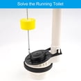 thumbnail image 4 of 2 Pack 2-Inch Toilet Flapper Replacement Compatible with American Standard 7381129-200.0070A Universal Flapper and Chain with Float, 2-Inch Flush Valves, 4 of 6