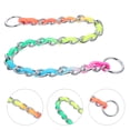 thumbnail image 4 of 1pc Dog Pulling Strap Collar Harness Pulling Strap Rainbow Dog Chain Collar, 4 of 5