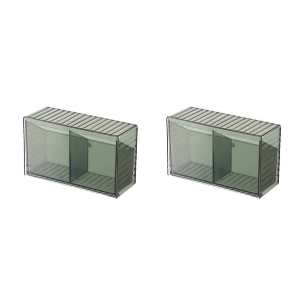Cateissary Necesidades diarias con caja de almacenamiento impermeable montada en la pared Suministros de baño Caja montada en la pared Type1 NO1
