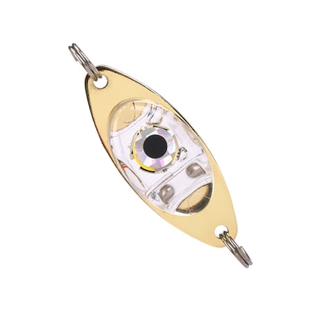 LED Lighted Baits Flasher Lighted Fishing Spoons Trolling Fishing Lures LED Fishing Lures Underwater Flasher