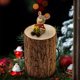 thumbnail image 1 of Xihbxyly Compras En Línea Adornos de Madera Brasileña, Decoración Navideña, Resinas Decorativas, Microescenarios de Navidad, Regalo Forma Complemento, 1 of 6