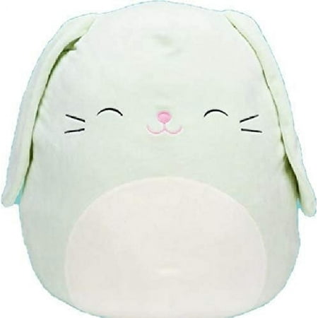 Squishmallow Kellytoy 16 inches - Mint Bunny Super Soft Big Plush Pillow Pet Toy