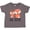Charcoal Grey, variant on Inktastic Fox | Big Sister Girls Toddler T-Shirt