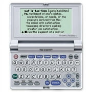 Sharp Electronics Electronic Dictionary,