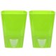 thumbnail image 3 of Here's a refined and professional product description for your self watering flower pots:\n\n \n\n**2pcs Self Watering Flower Pots – Plastic Bonsai, 3 of 5