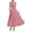 Pink, variant on BTFBM Spring Dresses for Women Trendy Boat Neck Long Sleeve A Line Flowy Knit Loose Casual Elegant Party Maxi Dress