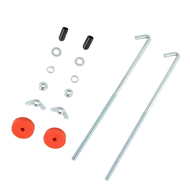 Auto Battery Hold Down Bolts Fixing Bracket Auto Battery Tie Down Mount Rods Car