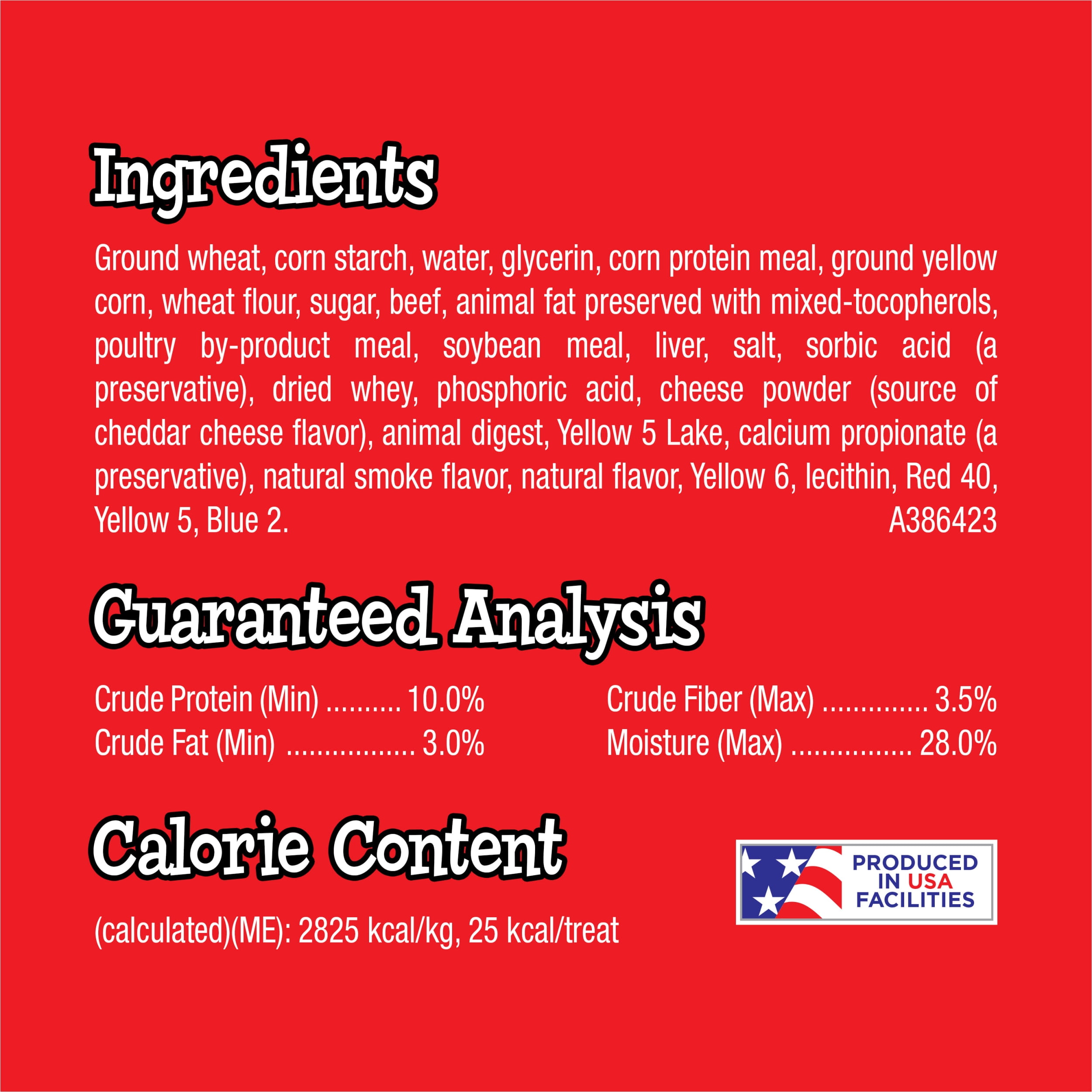 (24 pack) Purina Twist-Ables Dog Treats with Real Beef & Cheese Flavors Chews, 26 oz Pouch