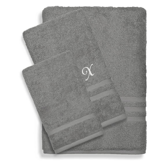 Linum Home Textiles Denzi 3 Piece Cotton Towel Set