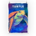 thumbnail image 3 of Sea Turtle, Vivid Series (16x24 Giclee Gallery Art Print, Vivid Textured Wall Decor), 3 of 3