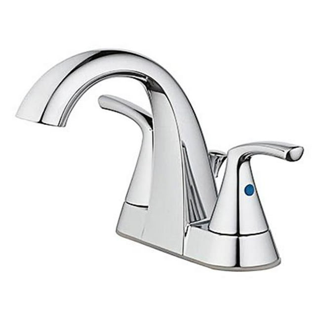 Homewerks Worldwide 242114 HomePointe Robinet de Lavabo avec Poignée à 2 Leviers Améliorée - Chrome