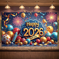 thumbnail image 4 of Festive Decoration Happy 2026 Banner Celebration Display for New Year Party Indoor Outdoor Holiday Event, 4 of 9