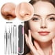 thumbnail image 4 of Xihbxyly Kit de Eliminación de Puntos Negros, Extractores Profesionales de Acero Inoxidable, Mango Antideslizante, Estuche Portátil, Rutina de Cuidado de La Piel, Artículos Esenciales de Belleza para, 4 of 6
