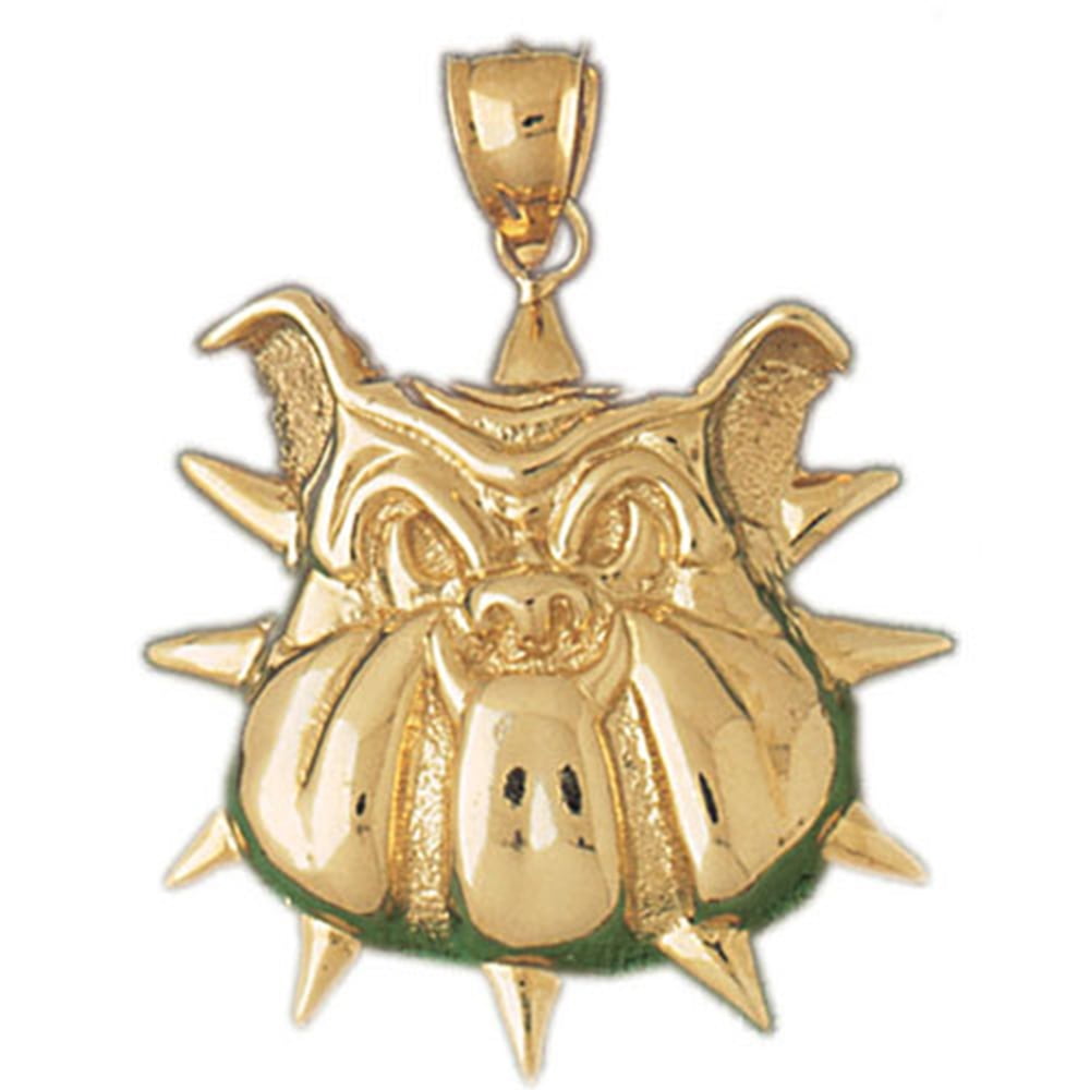 19 mm Jewels Obsession 14K Yellow Gold Umbrella Pendant