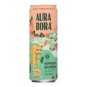 Aura Bora Peppermint Watermelon Sparkling Water, 12 Fl Oz, Single