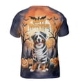 thumbnail image 2 of Mummy Bernese Mountain Dog Happy Halloween with Pumpkins Bats Spooky Fun All Over Print 3D Shirt Unisex Merch Berner Lover Gifts - 00019, 2 of 6