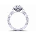 thumbnail image 3 of Lab Grown IGI / GIA Certified Diamond 0.95 Ct Ring All Sizes 18k White Gold, 3 of 4