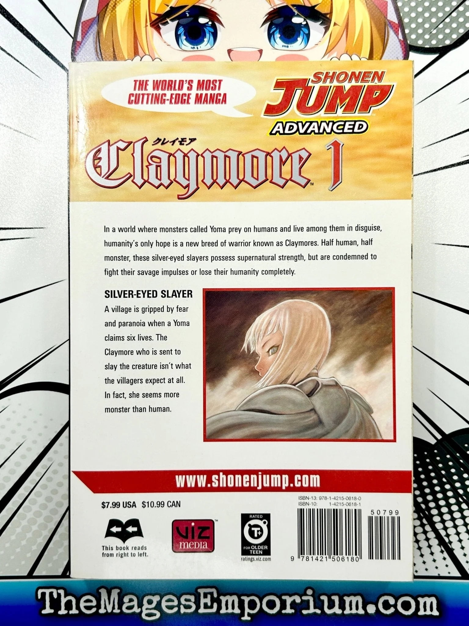 Claymore Claymore, Vol. 1, Book 1, (Paperback) - Walmart.com