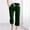 Green, variant on Kmdttou Fashion Womens Casual Solid Color Elastic Loose Pants Straight Wide Leg Trousers With Pocket