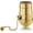 Gold-Pull Chain, variant on Lamp Socket with Pull Chain, E26 Standard Threaded Base, Lamp for Table and Floor Lamps Replacement, Light Bulb Socket with Pull Chain , UL Listed, 1 Pack ()