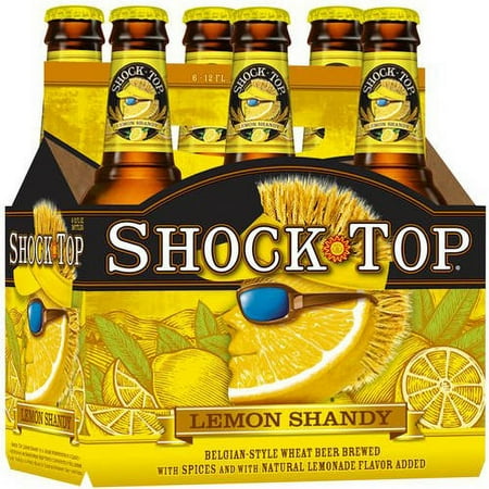 Shock Top Lemon Shandy Beer, 12 fl oz, 6 pack