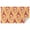 Orange Flaming Footballs, variant on Pink Baseball Caps and Balls Pattern Rectangle Tablecloth 60"x84",Waterproof Polyester Rectangle Table Cloth, Wipeable Spillproof Polyester Tablecloth for Dining, Camping, Indoor and Outdoor