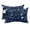 Dark Blue, variant on Black White Cartoon Space Outdoor Pillows for Chaise Lounge Chair Waterproof Lumbar Pillows with Insert&Adjustable Strap Beach Headrest Pillow Star Spacecraft Rocket Meteorite Pool Pillow 11"x16"