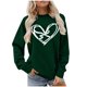thumbnail image 1 of TaTaai Hoodies Shirts for Women Early Fall Long Sleeve Tops Vintage Graphic Outfits Tops Fashion Pullover Tees Gift, 1 of 5