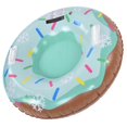 thumbnail image 1 of Snow Tube Inflatable Snow Sled PVC Single Seat Christmas Snow Toys with Doughnut Shape for Festival Fun, 1 of 5