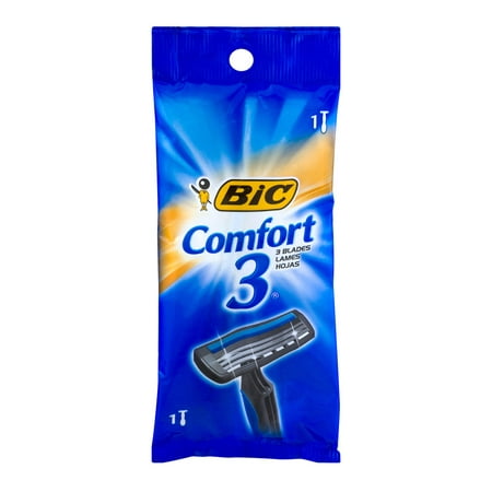 BIC Comfort 3 Sensitive Skin Pivot Shaver, 1 Ct