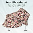 thumbnail image 3 of Vsdgher Guitar Skull rock Print Bucket Hat for Men&Women Bucket Hat Reversible Summer Double-Side-Wear Travel Gardening, Beach, Camping, Hiking, Fishing Cap, 3 of 5