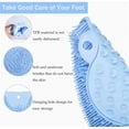 thumbnail image 4 of Rufenpurify Silicone Shower Foot Scrubber Mat, 2025 New Rufen Purify Silicone Back and Foot Shower Scrubber Mat with Wall-Mounted, Non-Slip Suction Cups (Yellow), 4 of 8