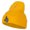 Yellow, variant on Halloween Mummy Embroidered Long Beanie - White OSFM
