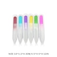 thumbnail image 3 of Minnieouse 6 unids/set lima de uñas resistente al desgaste, Flexible, lavable, lima de pulido de cristal, reutilizable, manualidades, regalo perfecto Juegos de manicura 14 cm Minnieouse MJ0854-02, 3 of 6