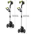 thumbnail image 4 of ZLieatmp Electric Weed Trimmer,21V Grass Trimmer Cordless Lawn Edger with Side Trimming Wheel Handhold Lawn Mower for Lawn Yard Garden, 4 of 7