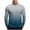 Dark Blue, variant on Bxsruta Shirts for Men, Men's Print Design Long Sleeve Crew Neck Shirt, Athletic Polyester Performance Top