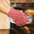 thumbnail image 4 of Oven Gloves 932°F Extreme Heat & Cut Resistant Oven Mitts with Fingers for BBQ, Cooking, Grilling, Baking – Accessory for Smoker, Cast Iron, Fire Pit, Camping, Fireplace and More, 4 of 6