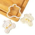thumbnail image 1 of Cookie Mold Plastic DIY Cartoon Small Decorative Biscuit Mold Fondant Cutter, 1 of 10