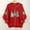 Red, variant on HOMBOM Womens Winter Sweatshirts Red Merry Festive Casual Christmas Tree Sweatshirt for Ladies Crewneck