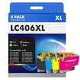 thumbnail image 1 of Cartuchos de tinta Toner H-Party LC406XL LC406 para impresora Brother, 1 of 6