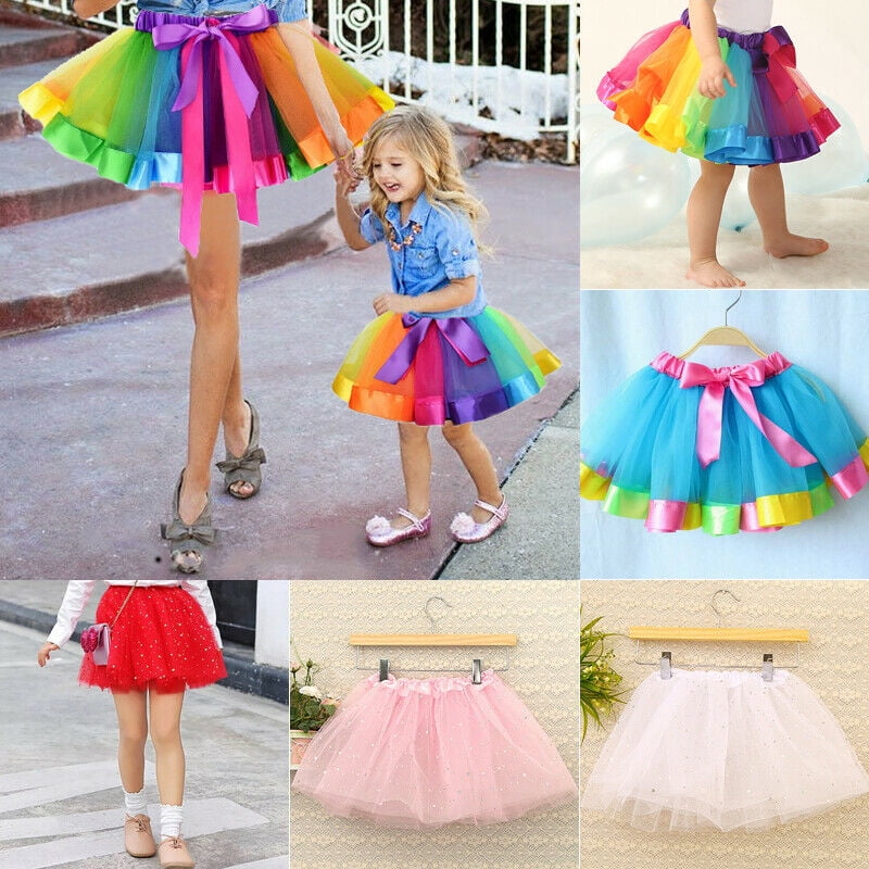 mother daughter rainbow dress