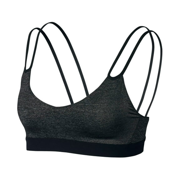 Nike Womens Indy Sparkle Strappy Low Impact Sports Bra Size S