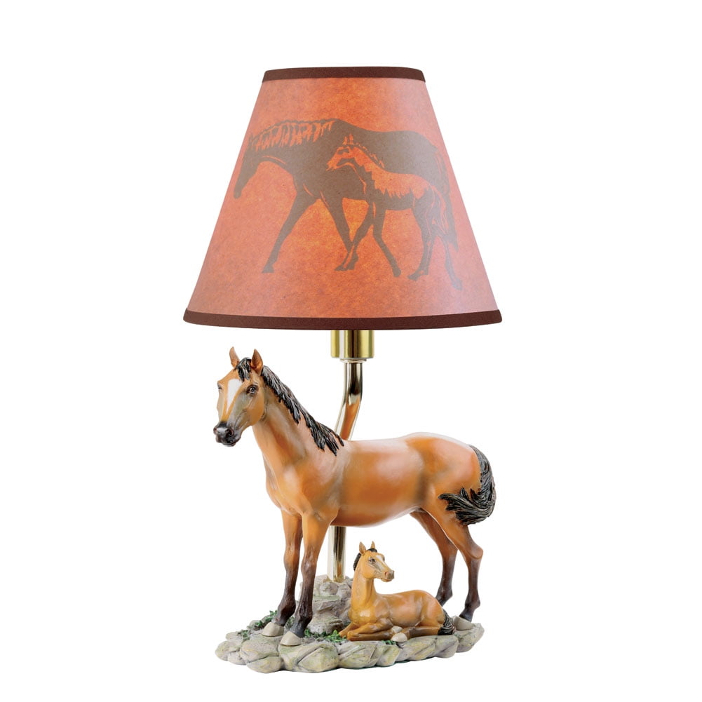 equestrian table lamp