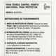 thumbnail image 2 of Control Compatible con Proyector Panasonic Philips pioneer Universal Funda para control remoto, 2 of 3