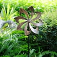 Starryfill Garden Wind Spinner MMF7 Outdoor Metal Decoration, Single
