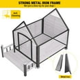 thumbnail image 5 of Aivituvin Outdoor Dog House, Puppy Shelter, Anti-Bite Design for Medium Dogs with Porch, 5 of 15