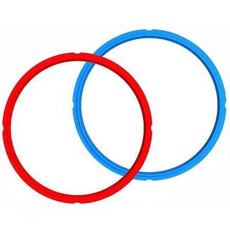 Ring Sealing - Sealing Rings 2-- Pack- Mini 3 Quart red/Blue Combo