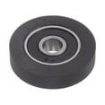 thumbnail image 1 of Unique Bargains Roulement à Rouleau à Poulie en PU 6x28x6 mm, Roue de Guidage Revêtue de Polyuréthane pour Usage Industriel, Noir, 1 of 5